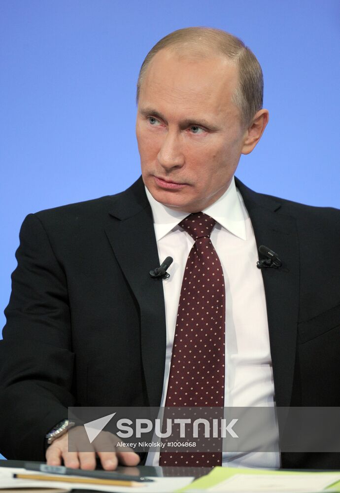 Direct Line with Vladimir Putin. Continued.