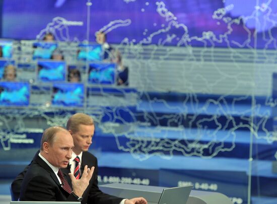 Direct Line with Vladimir Putin. Continued.
