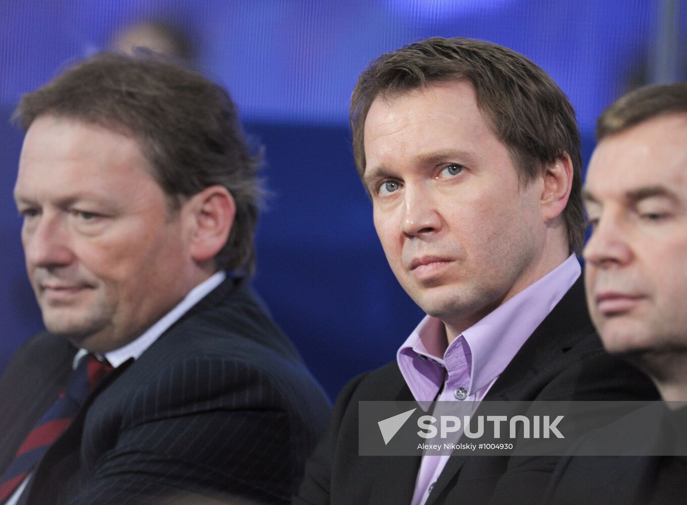 "A Conversation with Vladimir Putin. Continued" live broadcast