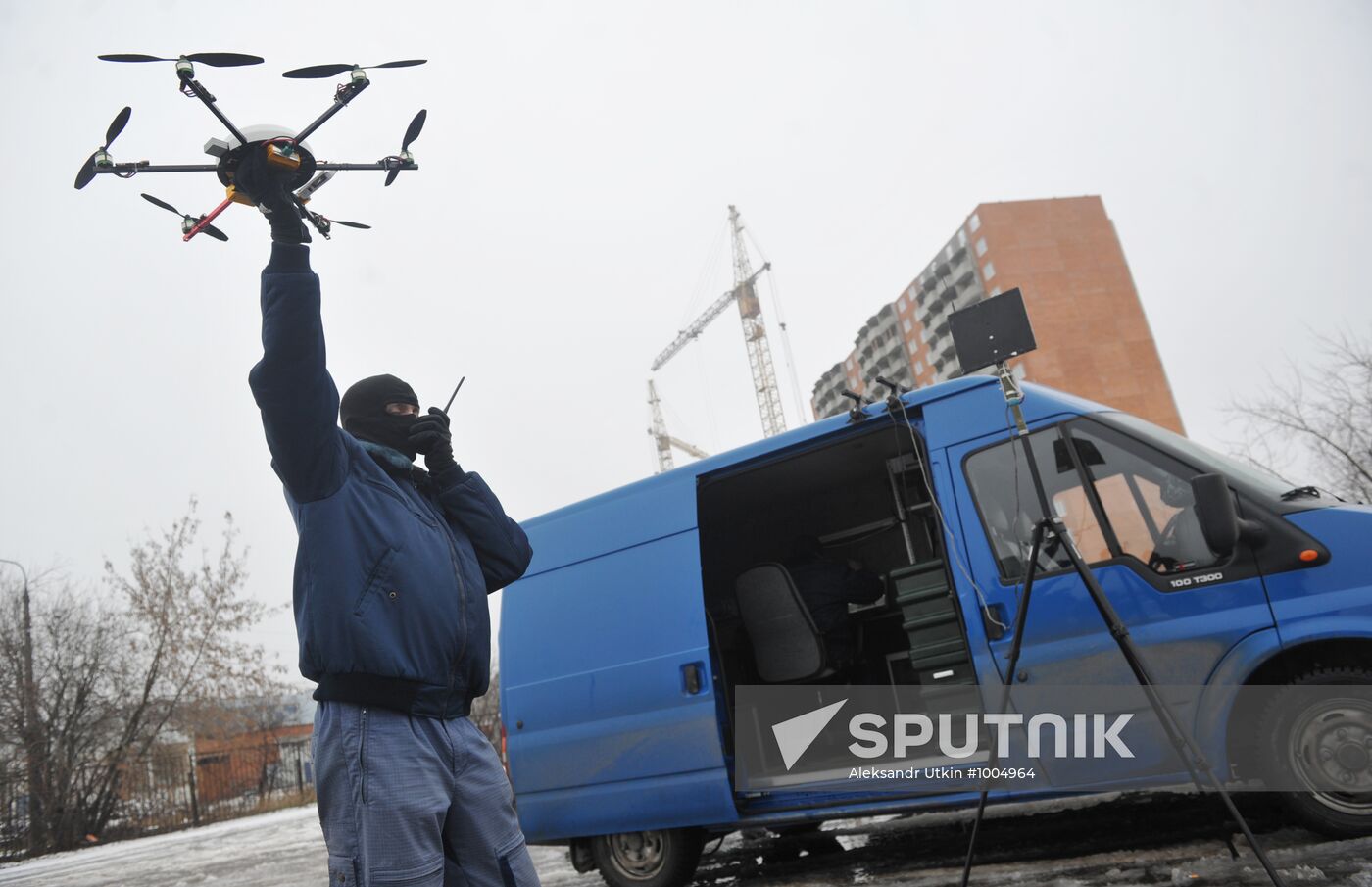 Presentation of new "Shesticopter" drones