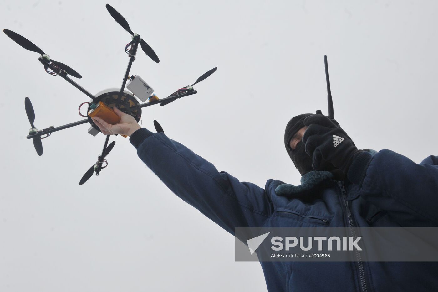 Presentation of new "Shesticopter" drones