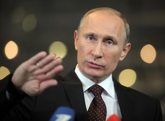 "A Conversation with Vladimir Putin. Continued" live broadcast