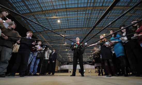 "A Conversation with Vladimir Putin. Continued" live broadcast