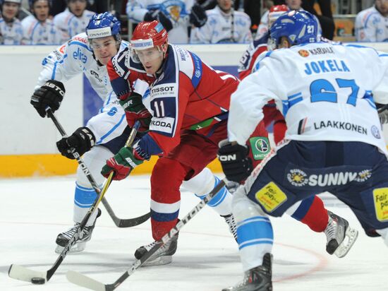 Ice Hockey. Channel One Cup. Finland vs. Russia
