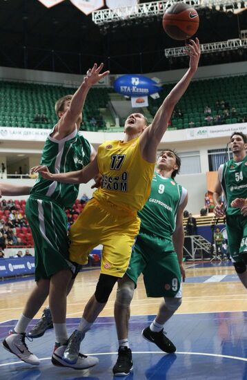 Basketball Euroleague Match UNICS - "Asseco Prokom"