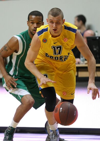 Basketball Euroleague Match UNICS - "Asseco Prokom"