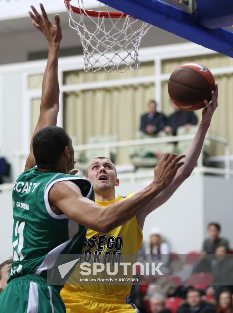 Basketball Euroleague Match UNICS - "Asseco Prokom"