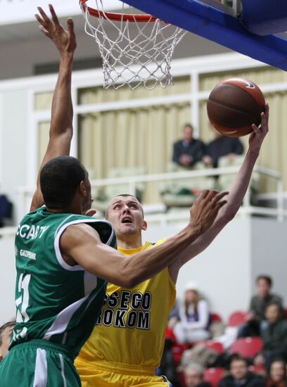 Basketball Euroleague Match UNICS - "Asseco Prokom"