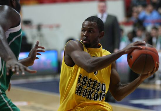 Basketball Euroleague Match UNICS - "Asseco Prokom"