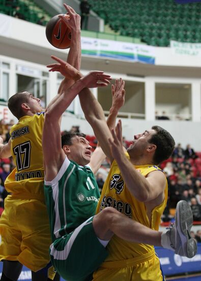 Basketball Euroleague Match UNICS - "Asseco Prokom"