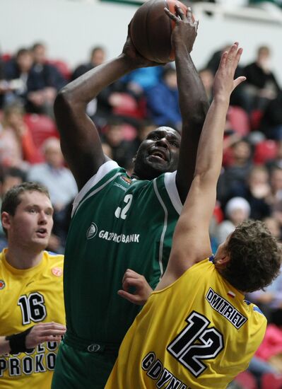 Basketball Euroleague Match UNICS - "Asseco Prokom"