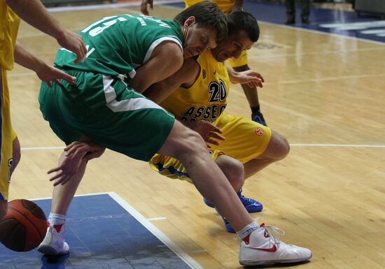 Basketball Euroleague Match UNICS - "Asseco Prokom"
