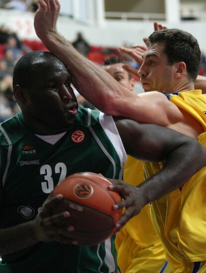 Basketball Euroleague Match UNICS - "Asseco Prokom"