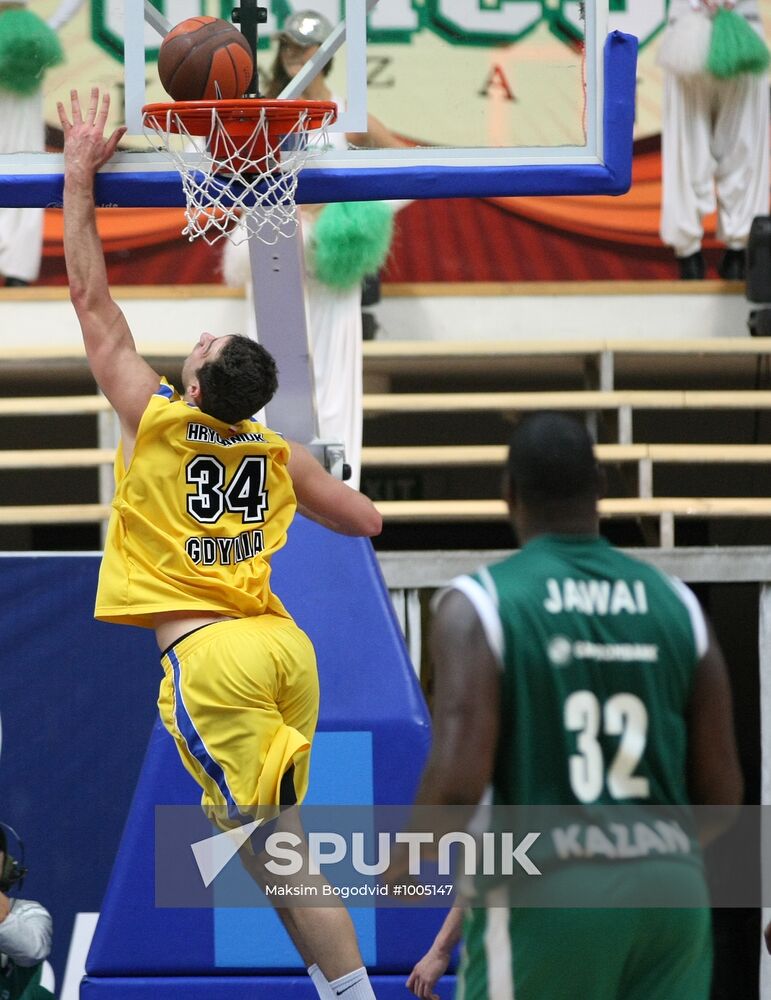 Basketball Euroleague Match UNICS - "Asseco Prokom"