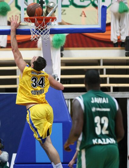 Basketball Euroleague Match UNICS - "Asseco Prokom"