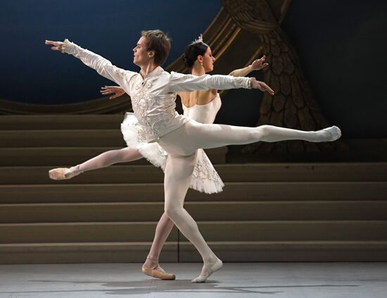 The Sleeping Beauty ballet. Rehearsal at Mikhailovsky Theatre