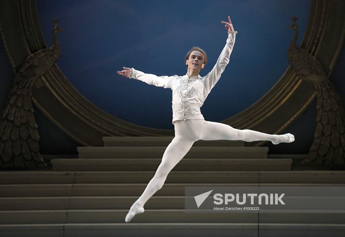 The Sleeping Beauty ballet. Rehearsal at Mikhailovsky Theatre