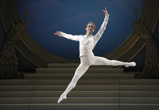The Sleeping Beauty ballet. Rehearsal at Mikhailovsky Theatre