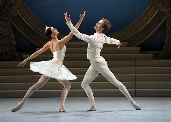 The Sleeping Beauty ballet. Rehearsal at Mikhailovsky Theatre