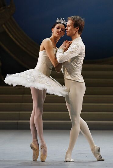 The Sleeping Beauty ballet. Rehearsal at Mikhailovsky Theatre