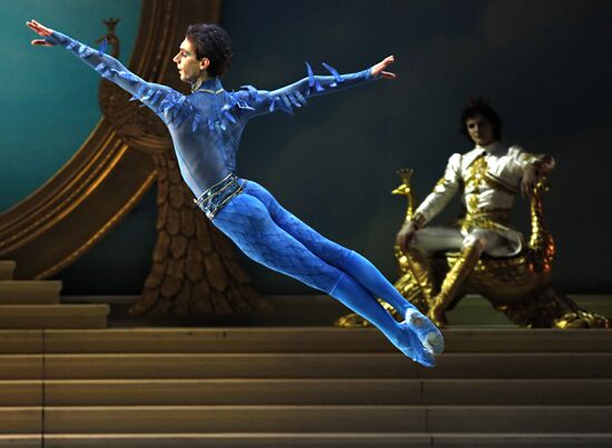 The Sleeping Beauty ballet. Rehearsal at Mikhailovsky Theatre
