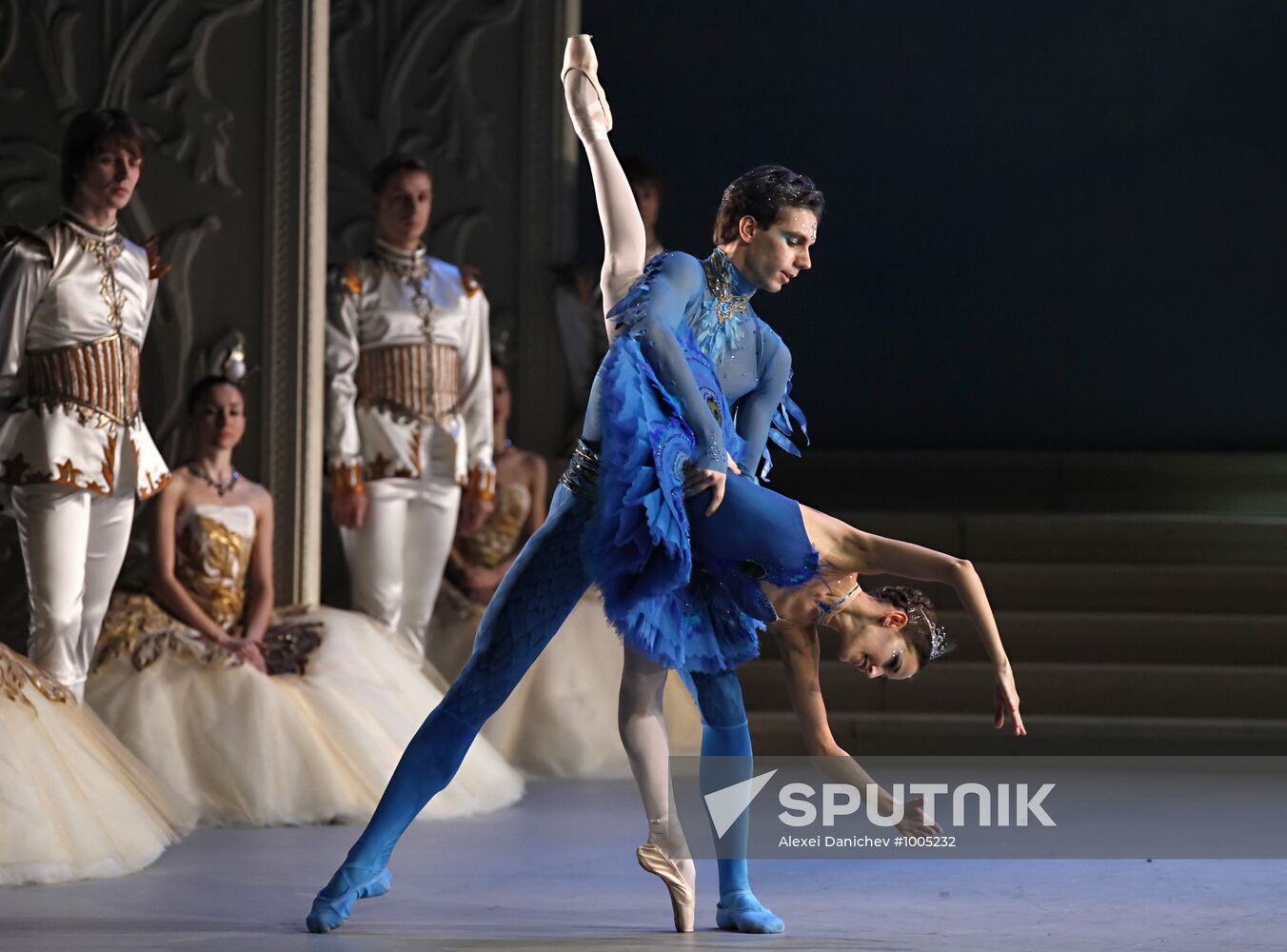 The Sleeping Beauty ballet. Rehearsal at Mikhailovsky Theatre