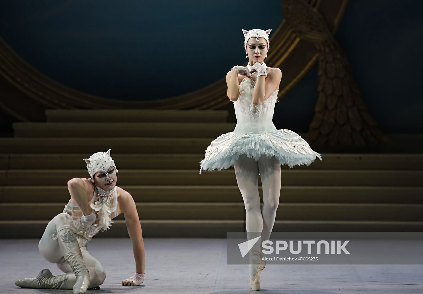 The Sleeping Beauty ballet. Rehearsal at Mikhailovsky Theatre