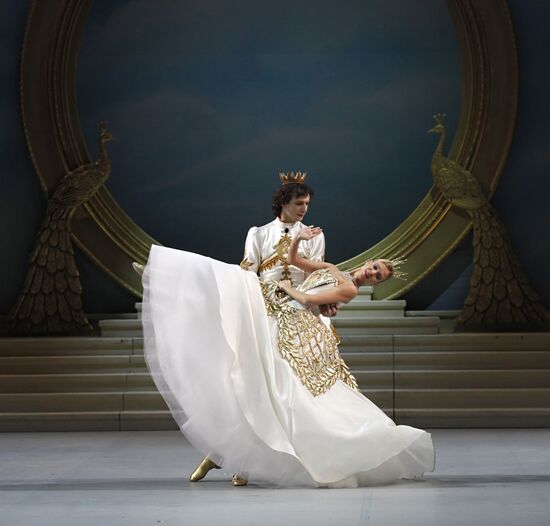 The Sleeping Beauty ballet. Rehearsal at Mikhailovsky Theatre