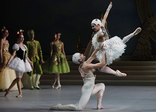 The Sleeping Beauty ballet. Rehearsal at Mikhailovsky Theatre