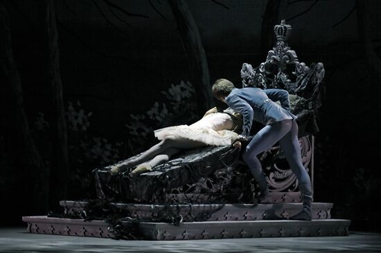 The Sleeping Beauty ballet. Rehearsal at Mikhailovsky Theatre