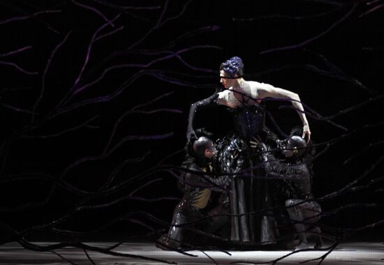 The Sleeping Beauty ballet. Rehearsal at Mikhailovsky Theatre