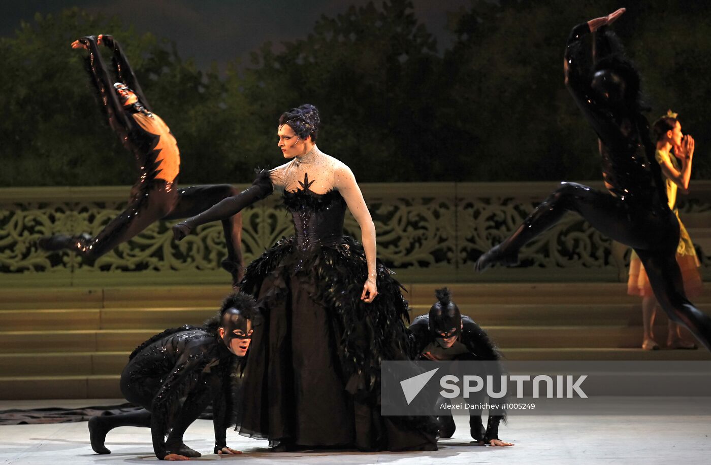 The Sleeping Beauty ballet. Rehearsal at Mikhailovsky Theatre
