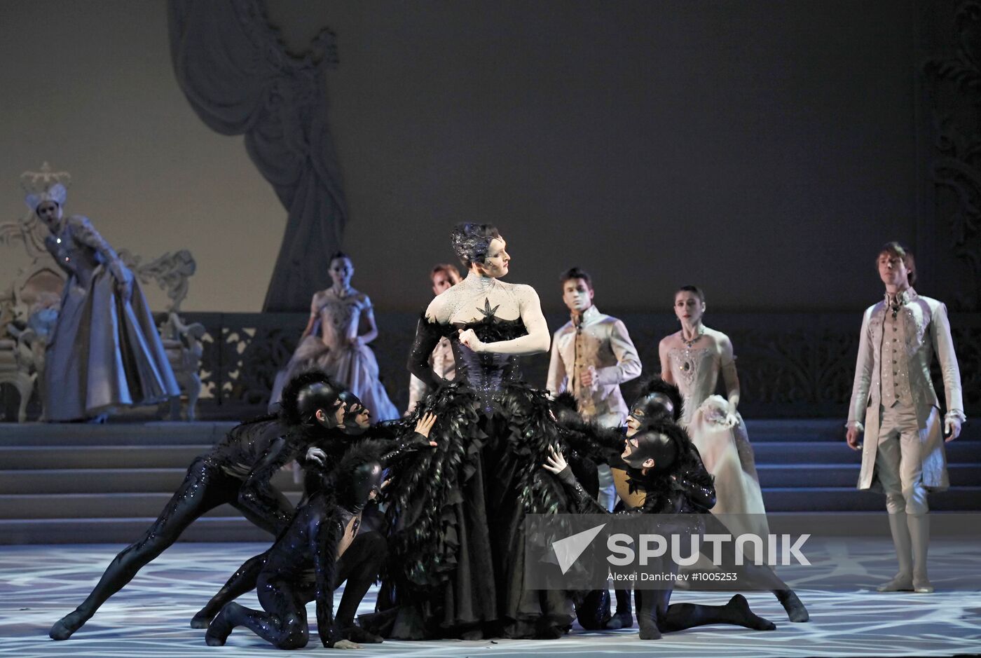The Sleeping Beauty ballet. Rehearsal at Mikhailovsky Theatre
