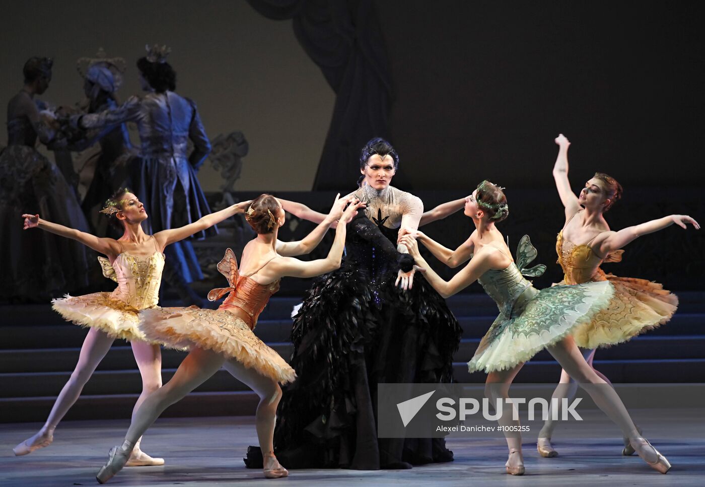 The Sleeping Beauty ballet. Rehearsal at Mikhailovsky Theatre