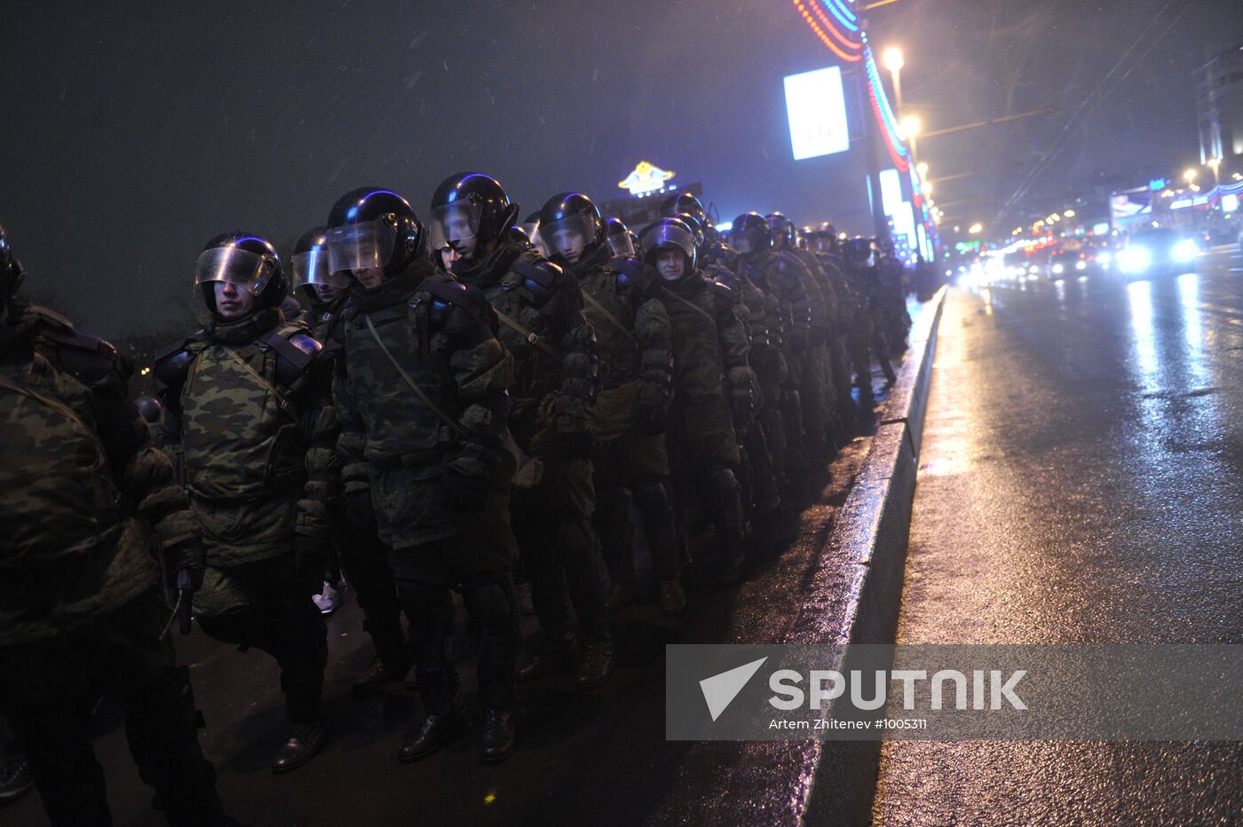 For Fair Elections rally on Bolotnaya Square