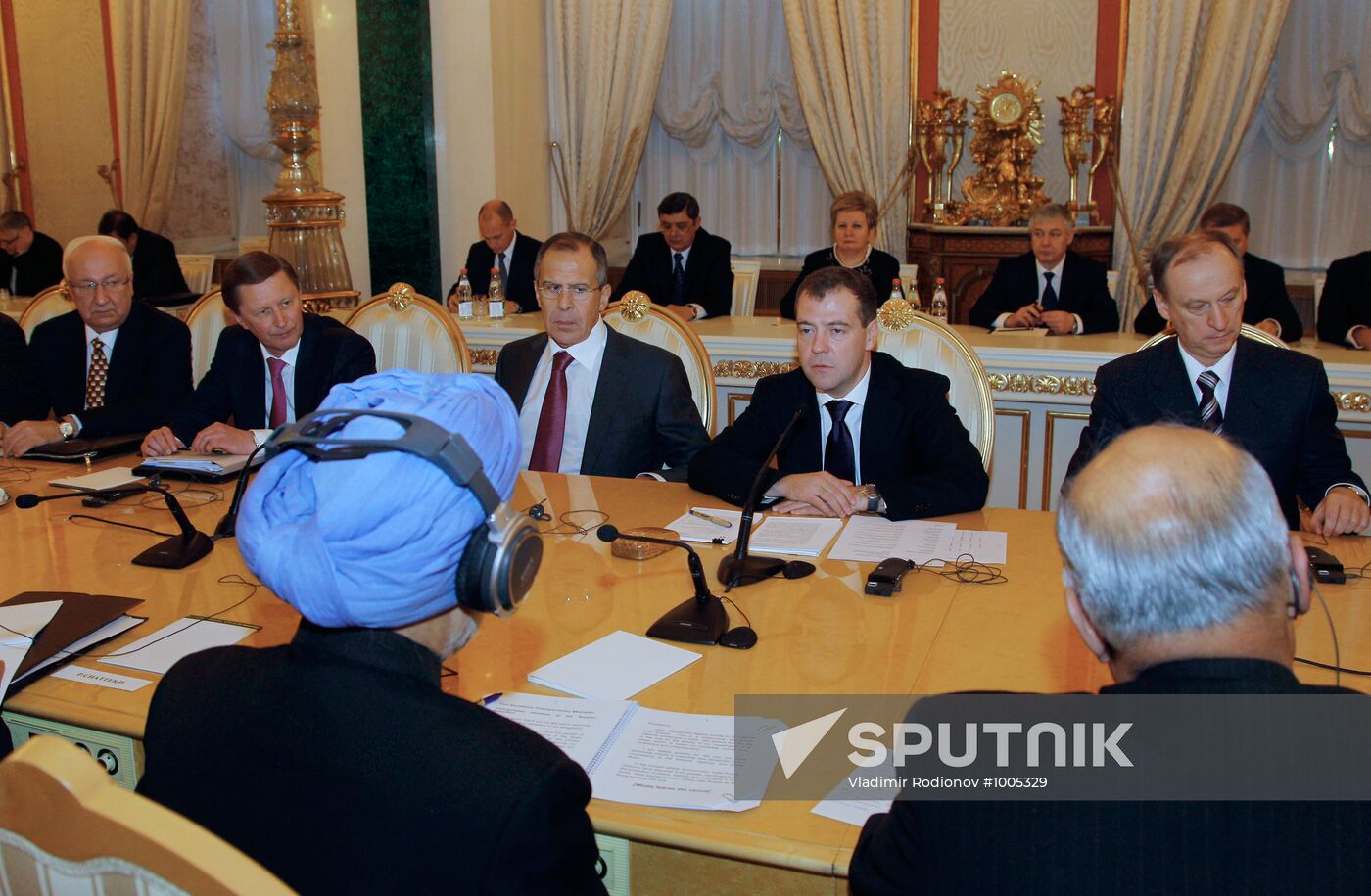 Russian-Indian talks at the Kremlin
