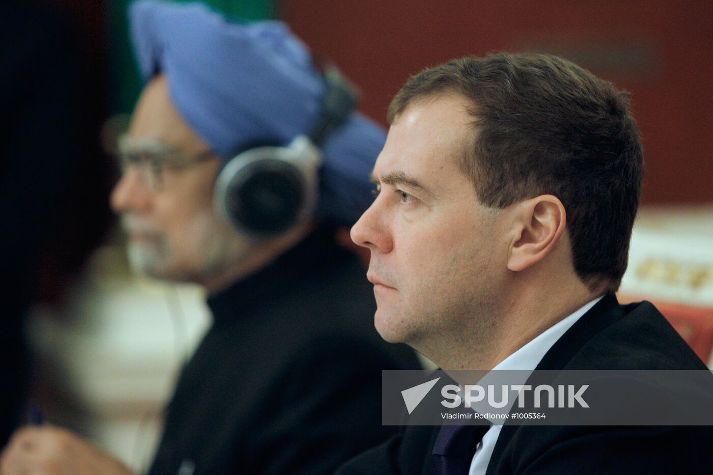 Russian-Indian talks at the Kremlin