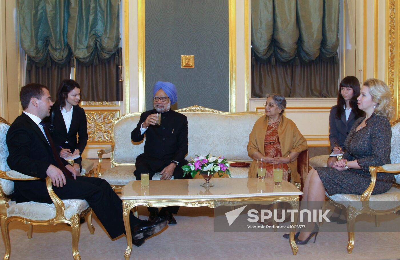 Russian-Indian talks at the Kremlin