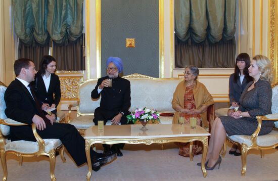 Russian-Indian talks at the Kremlin
