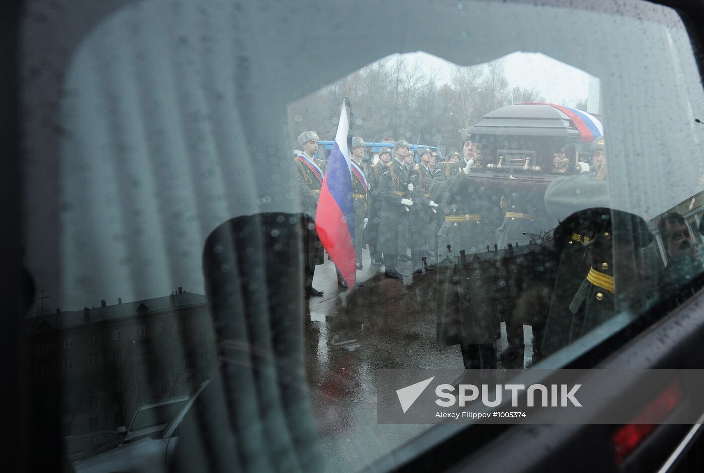 Funeral service for academician Boris Chertok, Korolyov