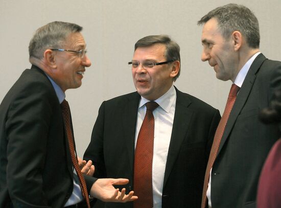 Mikhail Prokhorov chairs meeting of RUIE Committee