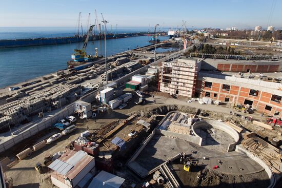 Construction of Olympic facilities in Imereti Valley