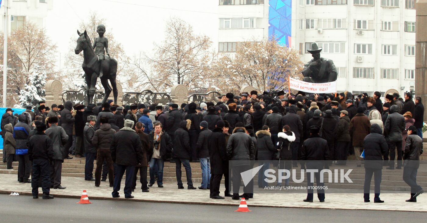 Riots in Zhanaozen, Kazakhstan