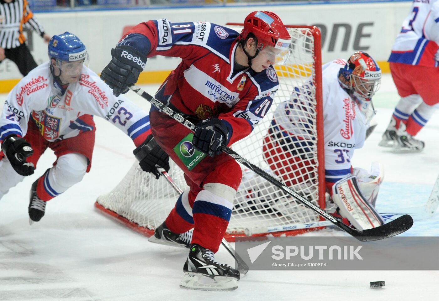 2011 Channel One Cup. Russia vs. Czech Republic