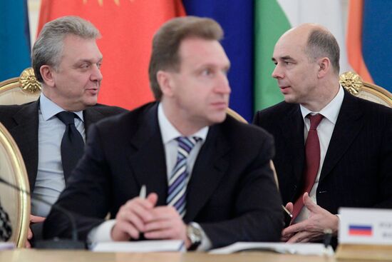 Meeting of EurAsEc Interstate Council