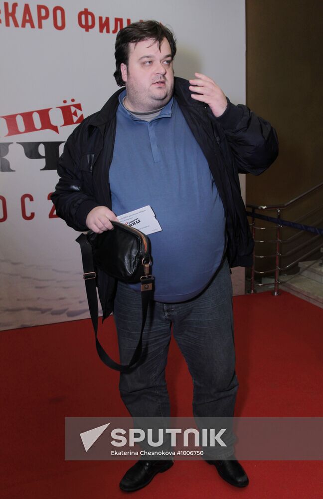 "What Else Men Talk About" film premiered in Moscow
