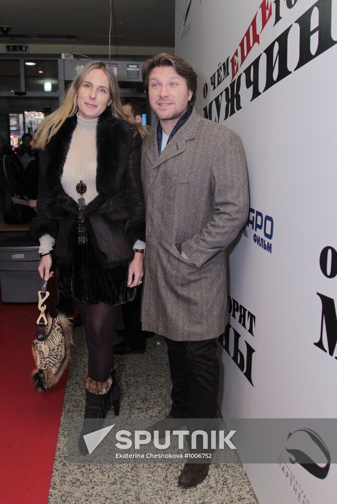 "What Else Men Talk About" film premiered in Moscow