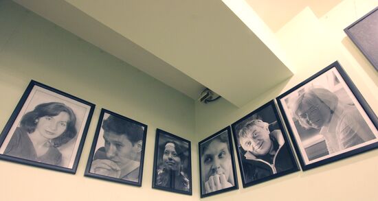 Novaya Gazeta newspaper editorial office at work
