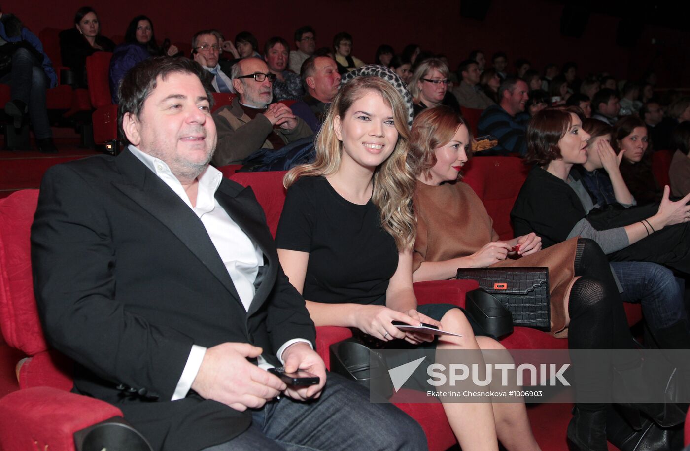 First night of the film "What else men are fond of talking about