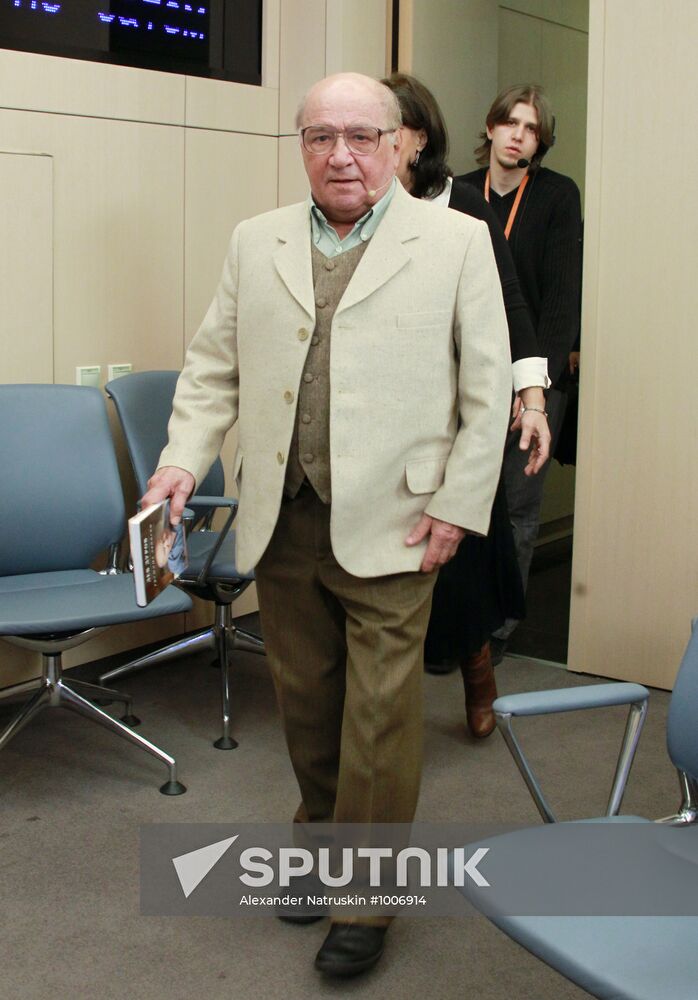 Press conference by leo Durov on his 80th anniversary